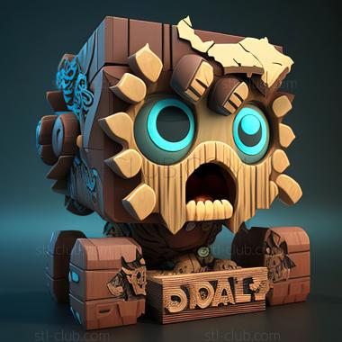 3D модель St Gears POP игра (STL)